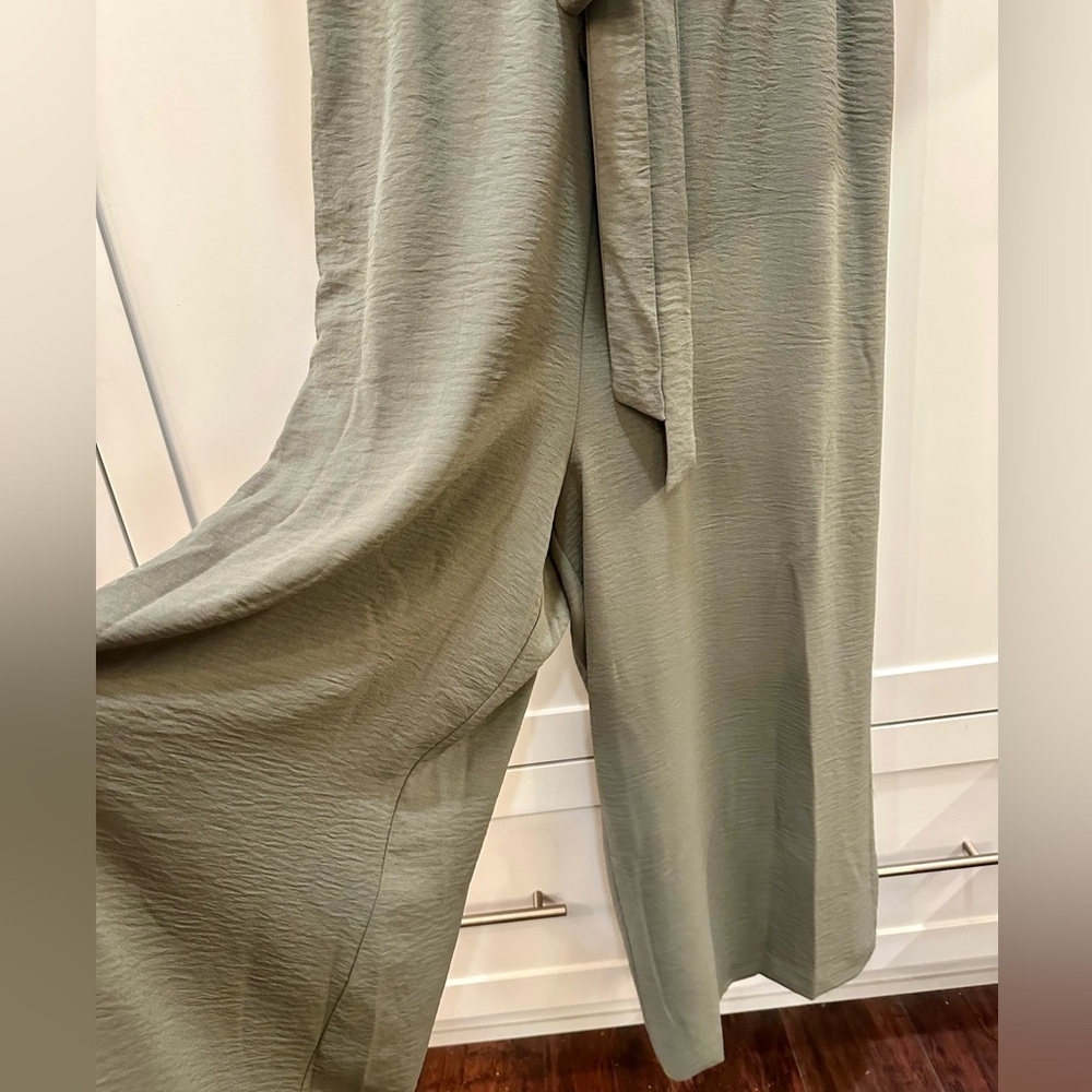Calvin Klein Olive Green Jumpsuit-8 - Picture 2 of 9